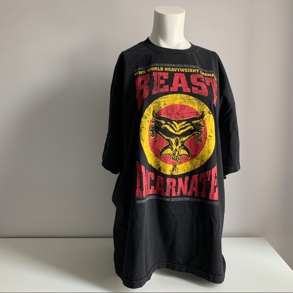 WWE Authentic Wear The Beast Incarnate Tee. - Picture 7 of 8